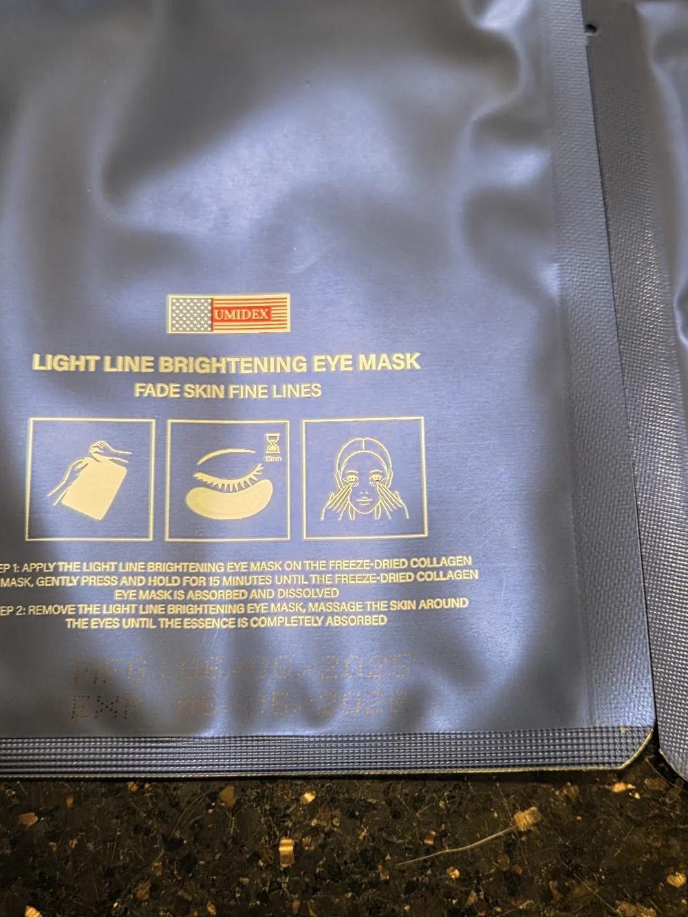 Umidex Brightening Eye Mask